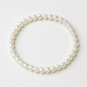 Pearl Bracelet, Freshwater Pearl Stretch Bracelet 4mm to 7mm