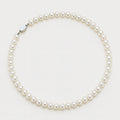 Pearl Necklace 8-10mm, Statement Freshwater Pearl Strand with Gift Box, product view