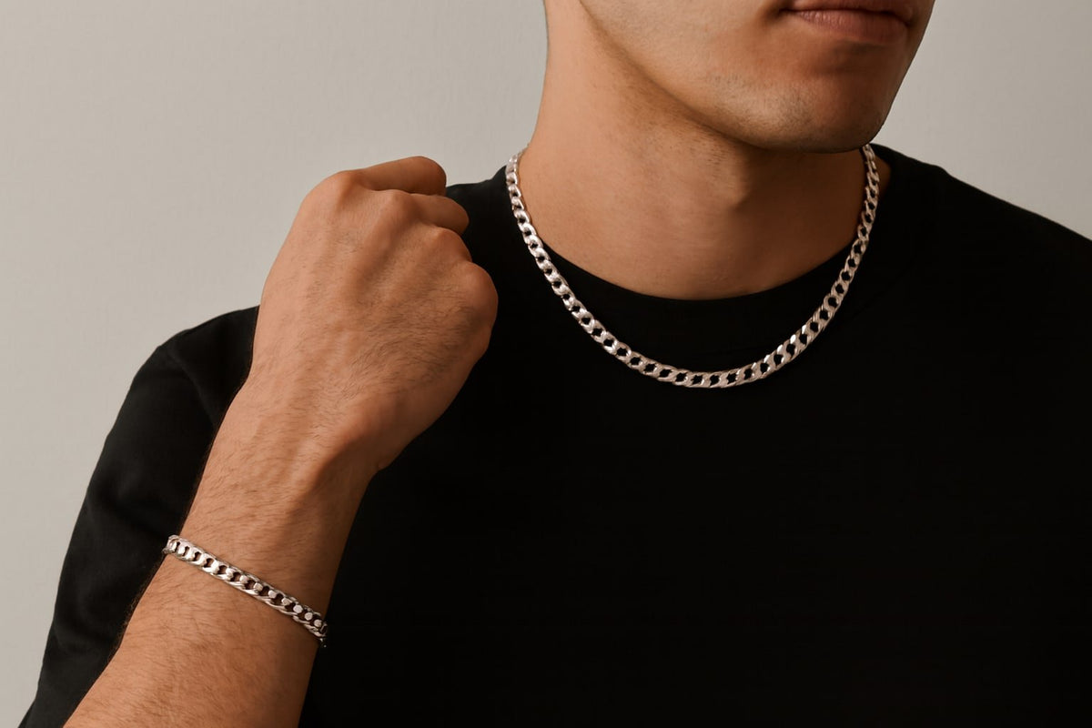 Solid silver, built to be worn